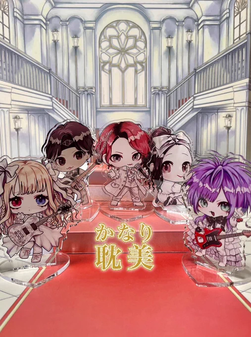 オリジナルのアクリルを、プレゼントささせて頂きましたミニテケトクとテケトク 