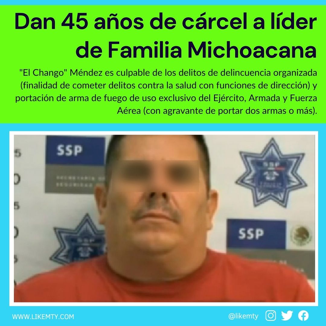 noticiascirculo's tweet photo. Jesús Méndez Vargas se encuentra actualmente recluido en el Centro Federal de Readaptación Social número 13 “CPS Oaxaca”, con sede en Miahuatlán, Porfirio Díaz, Oaxaca.
#ElChango #FamiliaMichoacana #Penal #México @AtentosMTYSur @MtyFollowMx @CumbresReporta @ComunidadSanta https://t.co/HStFGhi85l
