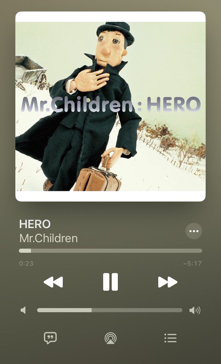 Pisces_mrc's tweet photo. 今日は『HERO』の日でしたね😌
LIVEのHERO、良いシーンたくさん。
桜井さんが倒れた後😢すごく思い入れが強い曲です。
療養中に書いたという『空風の帰り道』もとっても大事な曲🥹
MVのクレイアニメ、、
一夜限りのDec21、、
語り尽くせない思い出たくさんHEROです🥹
#HERO
#MrChildren
#WHITEROAD https://t.co/U49mEuWPo1