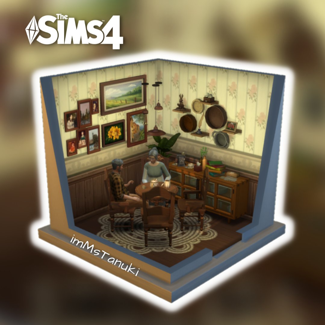 3x3 room challenge of Cottage Core Dining Area
(11th of Dec)
Event from @sims4ideas 

Gallery ID: imMsTanuki

@SimsCreatorsCom @TheSimmersSquad @simmersdigest @simsfederation @SimJammers 

#thesims4 #decbuild22 #ShowUsYourBuilds #diningroom #diningarea #immstanuki