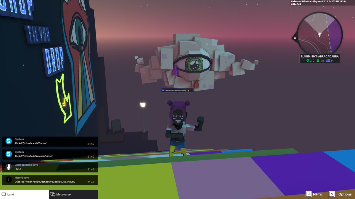 Deborah87106261's tweet photo. @TheSandboxGame @blond_ish 🪄 ABRACADABRA! 🌈 I participated to the @blond_ish dj set! Check out my screenshot: https://t.co/paJNcCuJwp