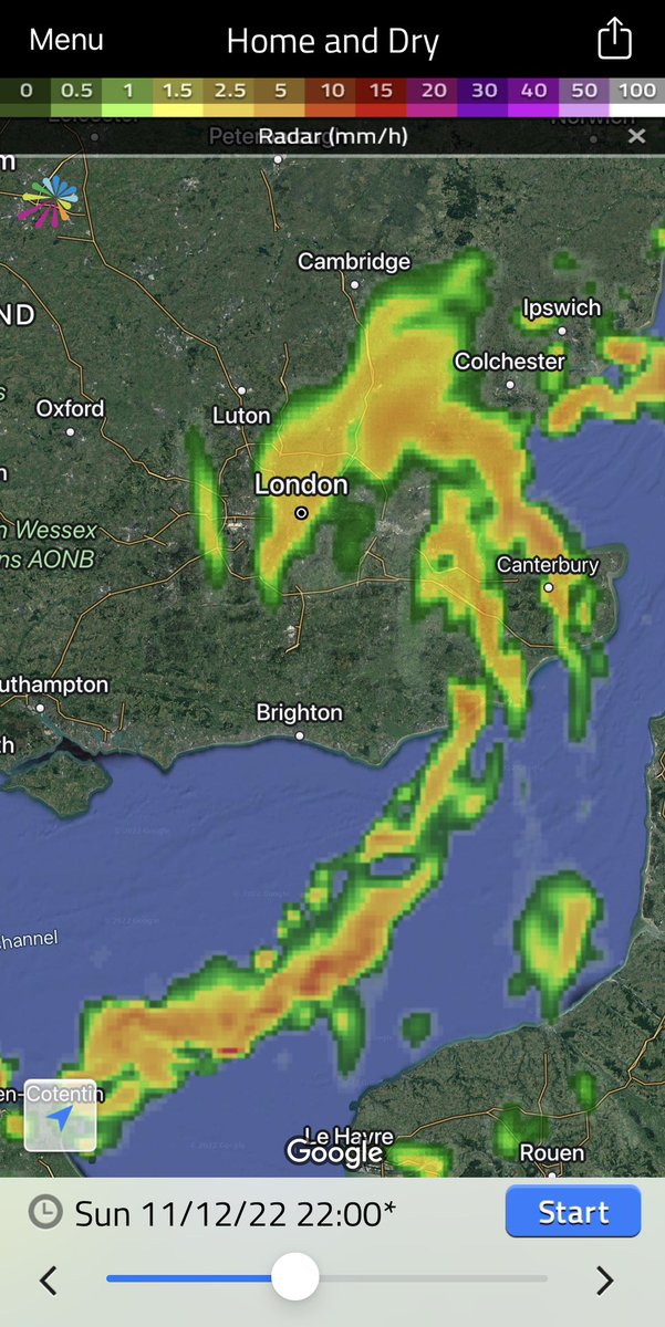 Thames Weather 🍁 on Twitter "Here’s the forecast radar for 4, 6, 8 and