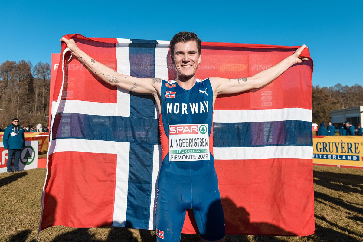At 22, Jakob Ingebrigtsen has NINE European senior titles to his name across all surfaces! 🙌

European Champs
2018 🥇🥇
2022 🥇🥇

European Indoors
2019 🥇🥈
2021 🥇🥇

European Cross
2021 🥇
2022 🥇

Just how many will he win in total? 🤯

#Piemonte2022