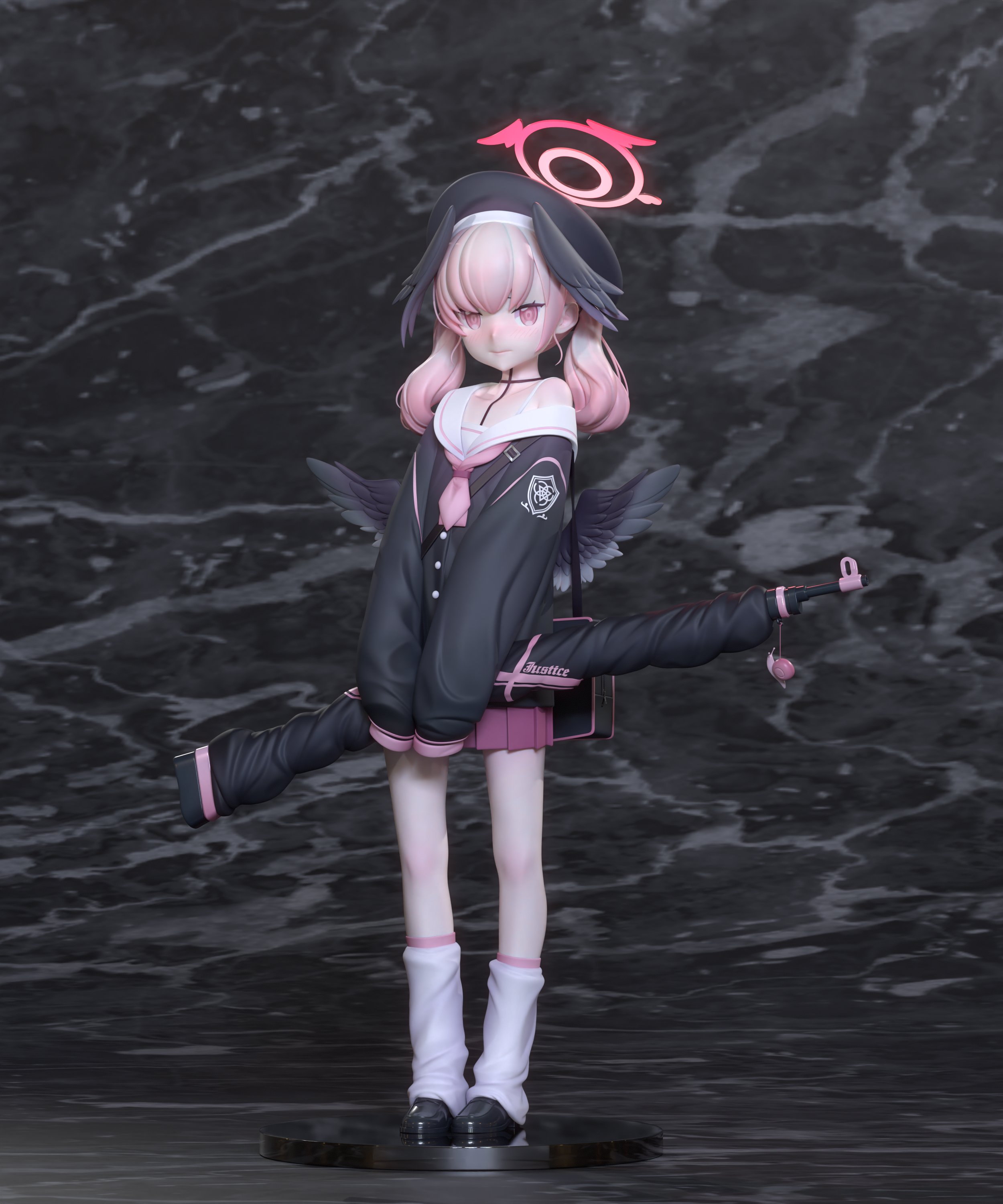 注目の ブルーアーカイブ 下江コハル WFガレージキット塗装済み完成品