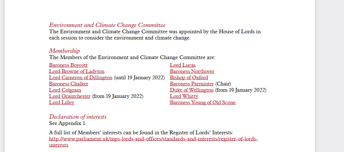 beatthesystem1's tweet photo. @DerylLynn Members of the Environment and Climate Change Committee and their Declarations of Interests.
Worth noting the Bishop of Oxford is part of the team who see the behavioural change achieved during #Covid19Lockdowns as a success.
https://t.co/pivgBYRStq
https://t.co/Av64tpXbeI https://t.co/Pntg2ku6hh