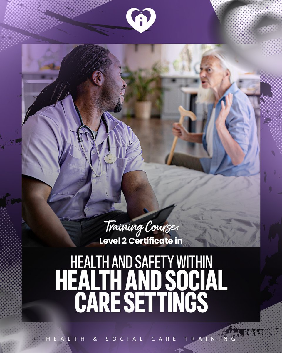 peaktrainingser's tweet photo. Level 2 Award in Health and Safety within Health and Social Care Settings

SIGNUP TO THIS COURSE - https://t.co/yOo1CH6SDb

#healthandsafety #healthandsocialcaresettings #healthandsafetycourses #healthandsafetytraining #healthandsafetyqualification #socialcaretraining https://t.co/J7hDasVbaC