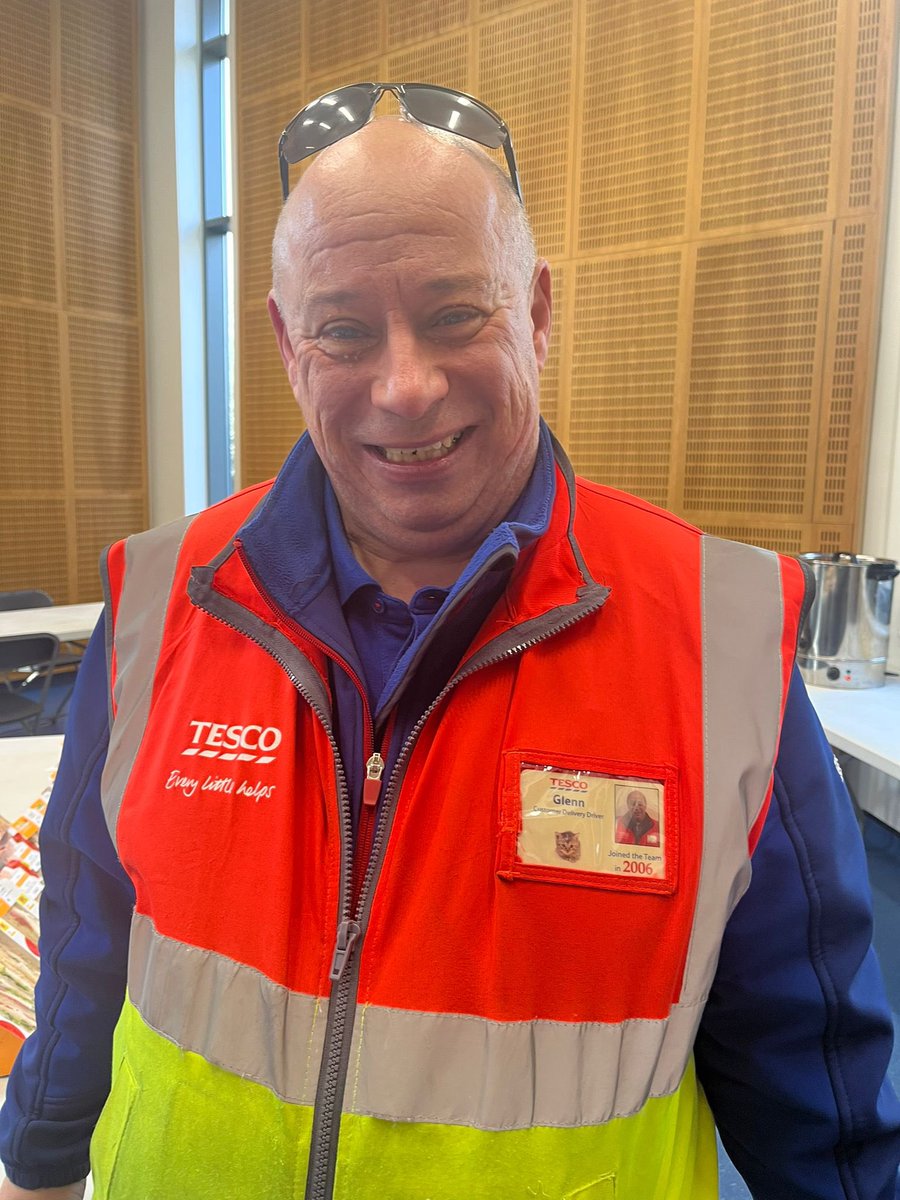 Our tescos delivery driver today was named Glenn after Glenn Miller, and who do we have performing at Saffron Hall today…the Glenn Miller Orchestra ! <a href="/Tesco/">Tesco</a> <a href="/GlennMillerO/">GlennMillerOrchestra</a>