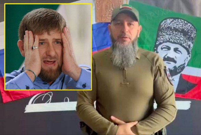 AEstoletov's tweet photo. Murad Saidov, #Kadyrov 's favorite supporter, was fried in a strike on a #RussianBase in #Melitopol yesterday.
He was a caretaker from the #Chechen mafia in the city.
His death has not yet been officially confirmed. https://t.co/aO0wYC6sJE