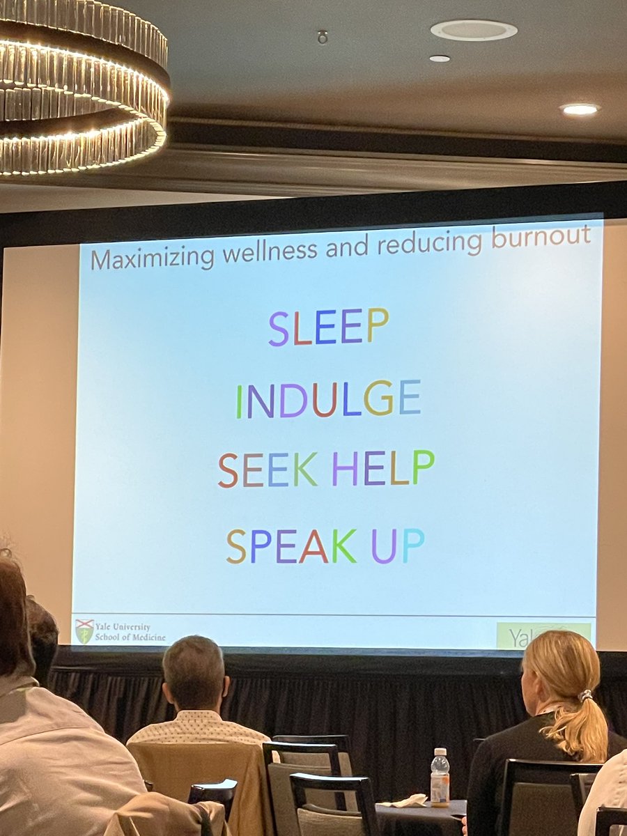 #ASH22 medical educator symposium workshop highlighting the prevalent issue of burnout and the importance of recognizing it in ourselves, our colleagues and our trainees - and strategies to help