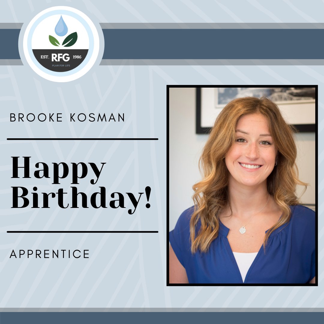 Plan_For_Life's tweet photo. Happy Birthday Brooke!

The RFG family appreciates all your hard work during the past year. We wish you a happy birthday and a great year to come.

#RFG #Family #Growth #Service #LiveForToday #PrepareForTomorrow #PlanForLife #Birthday https://t.co/dp7P9Z9nD7