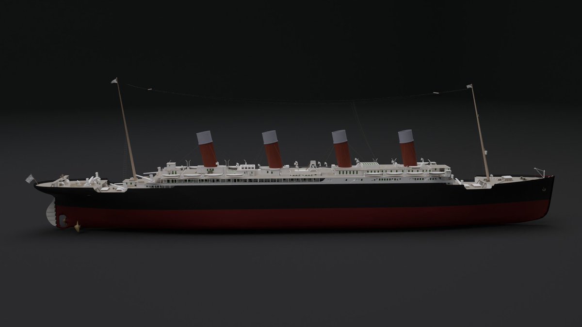 FetchCFD's tweet photo. 3D Model of Titanic free download here: https://t.co/t075Kcu1w6
#FetchCFD #CAD #Blender3d #blendercommunity #3Dprinted #3dprint #3DModel #3Dmodeling #3Drender #3Drendering #b3d #Titanic #ship #sea #OCEAN #Titanic #CADforCFD #CADforSimulation #blender3Duser https://t.co/50qOwuUL44