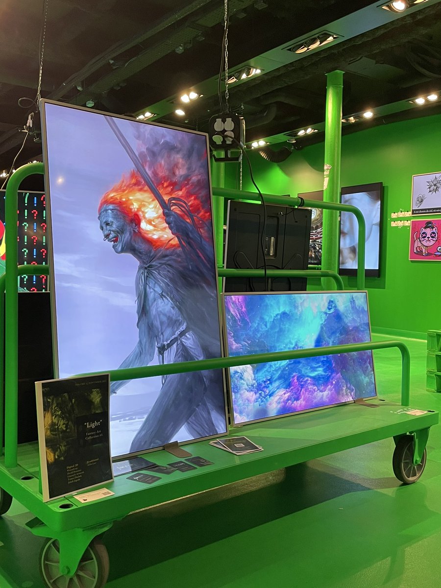 louispaulcaron's tweet image. Last day for #OpenScreen ! 
Thank you @NFTFactoryParis for making this great show 🙌🔥

@BnoiitC @cecinestpasleo @bygrida @touky333 @horomox @JeromeParessant @CryptoClayArt @weWeLockLove @x_mvf_x @albertinmeunier @laurentCastell @superultrart @NFAST_hypercars @PopeyePuzzle