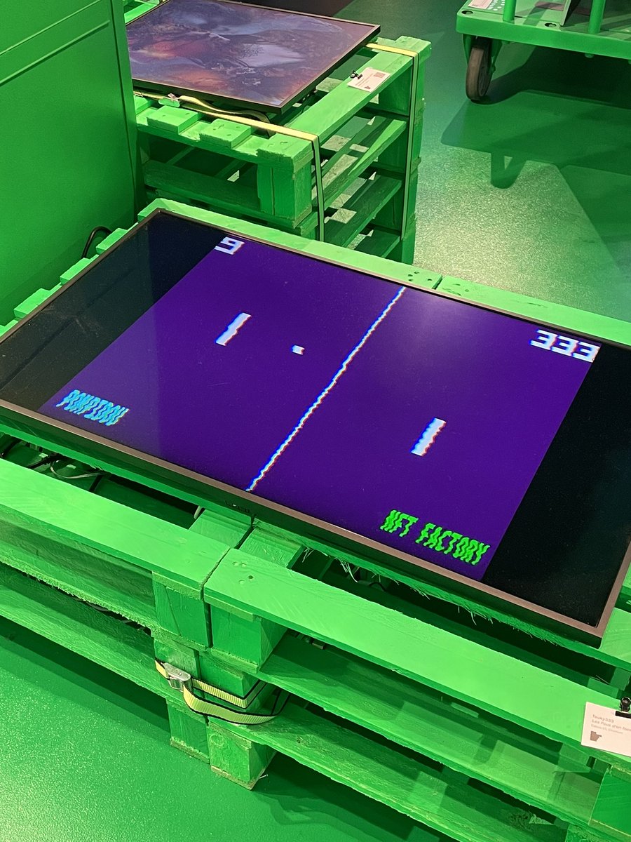 louispaulcaron's tweet image. Last day for #OpenScreen ! 
Thank you @NFTFactoryParis for making this great show 🙌🔥

@BnoiitC @cecinestpasleo @bygrida @touky333 @horomox @JeromeParessant @CryptoClayArt @weWeLockLove @x_mvf_x @albertinmeunier @laurentCastell @superultrart @NFAST_hypercars @PopeyePuzzle