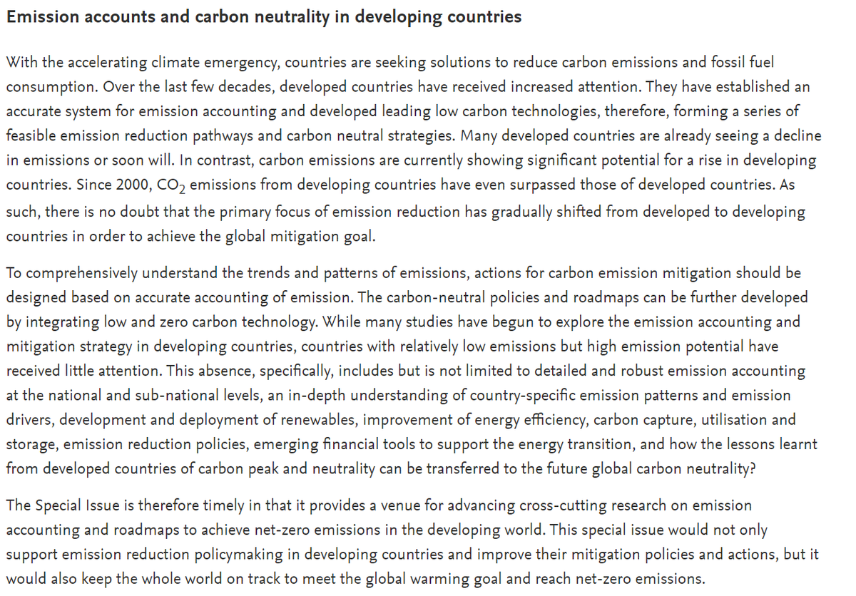 yuli_shan's tweet image. CALL-FOR-PAPERS We are editing a Special Issue in Applied Energy and Advances in Applied Energy: "Emission accounts and carbon neutrality in developing countries". @yuli_shan  @Davis_StevenJ @ShobhakarAIT @GEES_schools @GeogBham @geology_bham @EVS_Bham @LES_UniBham @MQ_CCSEF