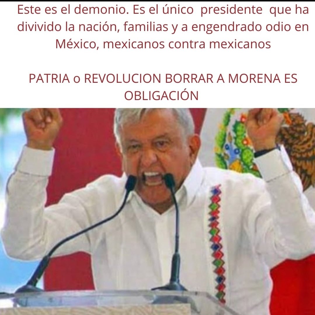 BlancaE73853604's tweet photo. Qué pasará en México, que a pesar de que se destruya, dañe a un país y a sus instituciones no se haga nada? Nos faltan leyes? Nos falta carácter? Nos falta convicción? Nos falta interés? Nos falta amor a México? Nos faltan webos? https://t.co/xOZ8bgkq6J