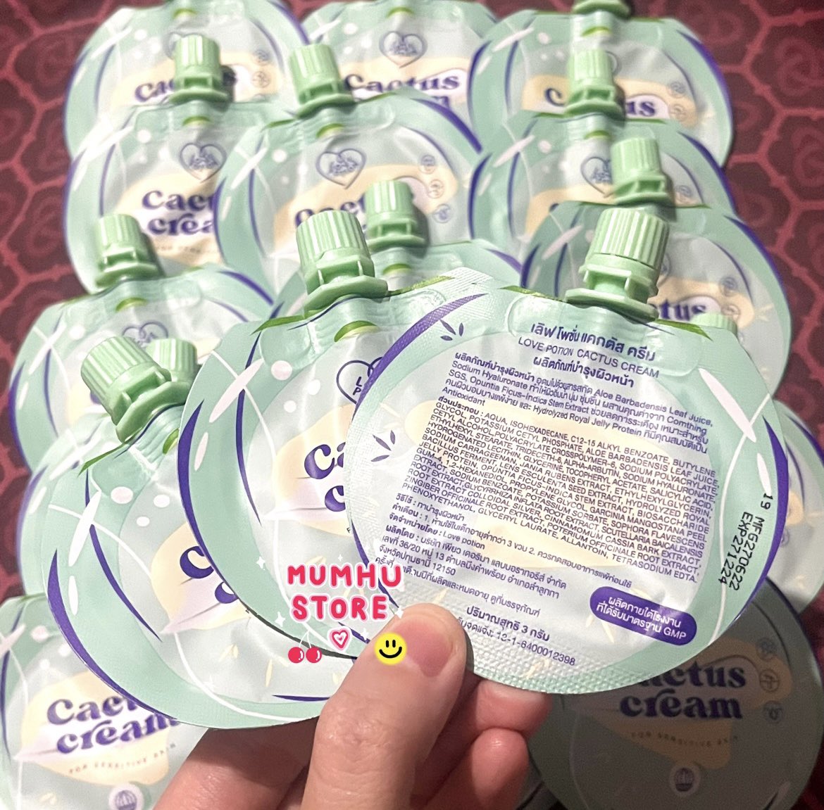mumhustore's tweet photo. โปร12.12
✨3ซอง ลดเหลือ 180

ครีมแคคตัส cactus cream 💚
*ซื้อจากตัวแทน แท้100% มีหลักฐานการซื้อ

แบบซองมี 18ซอง
✨ซองละ 65

📮แฟรช25/35 มีCOD
 #ครีมแคคตัส #เลิฟโพชั่น #lovepotion #ส่งต่อสกินเเคร์ #ส่งต่อสกินเเคร์มือ2 #cactuscream #ส่งต่อ #ส่งต่อสกินเเคร์มือ2 #ส่งต่อสกินแคร์มือสอง https://t.co/r4wJyUPmrO