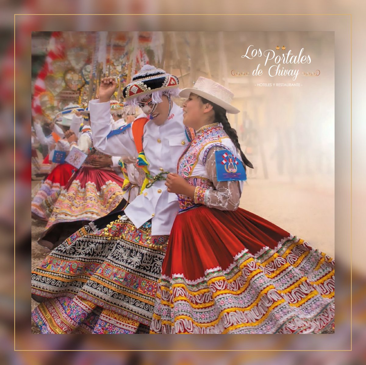 LP_chivay's tweet photo. ¡Disfruta del Wititi, la danza del amor!💃Un baile que representa el cortejo amoroso entre los jóvenes💑Con #LosPortalesdeChivay vas a poder relajarte y disfrutar de una de las manifestaciones culturales más tradicionales del #valledelcolca🌄#mincetur  #danzadelamor #baile https://t.co/dKubIYQdEr