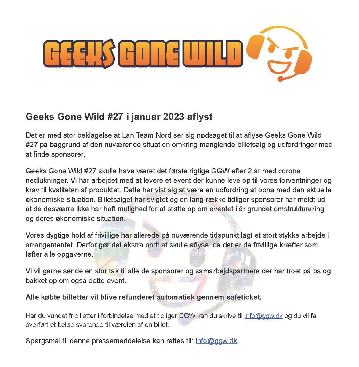 GGW (Geeks Gone Wild) tweet media