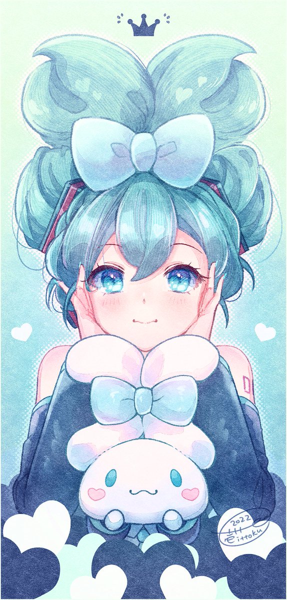 初音ミク 「ミクちゃんまとめ 」|壱十九 / illustratorのイラスト