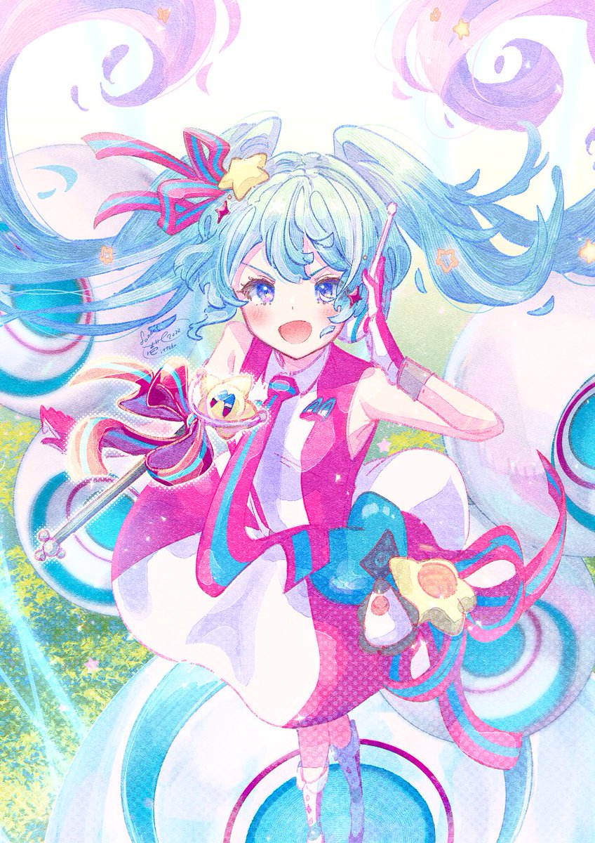 初音ミク 「ミクちゃんまとめ 」|壱十九 / illustratorのイラスト