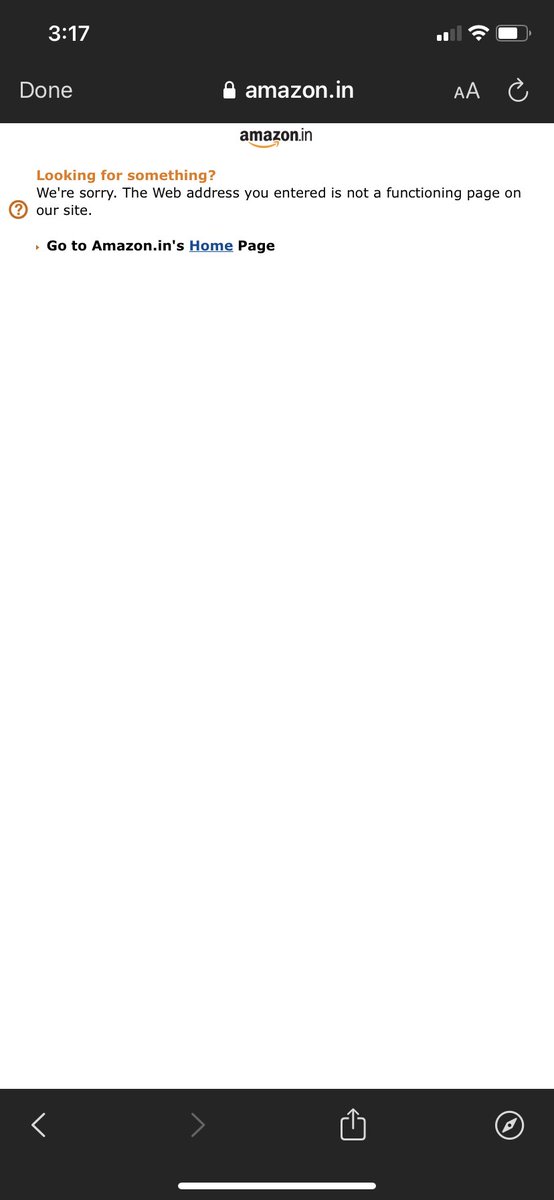 vpsingh2709's tweet image. Link which is provided by you is not even functioning. Amazon is fraud company. 

#amazonfraud #amazonworst #amazoncheatclients

@manish_tiwary @AmitAgarwal @amazonIN