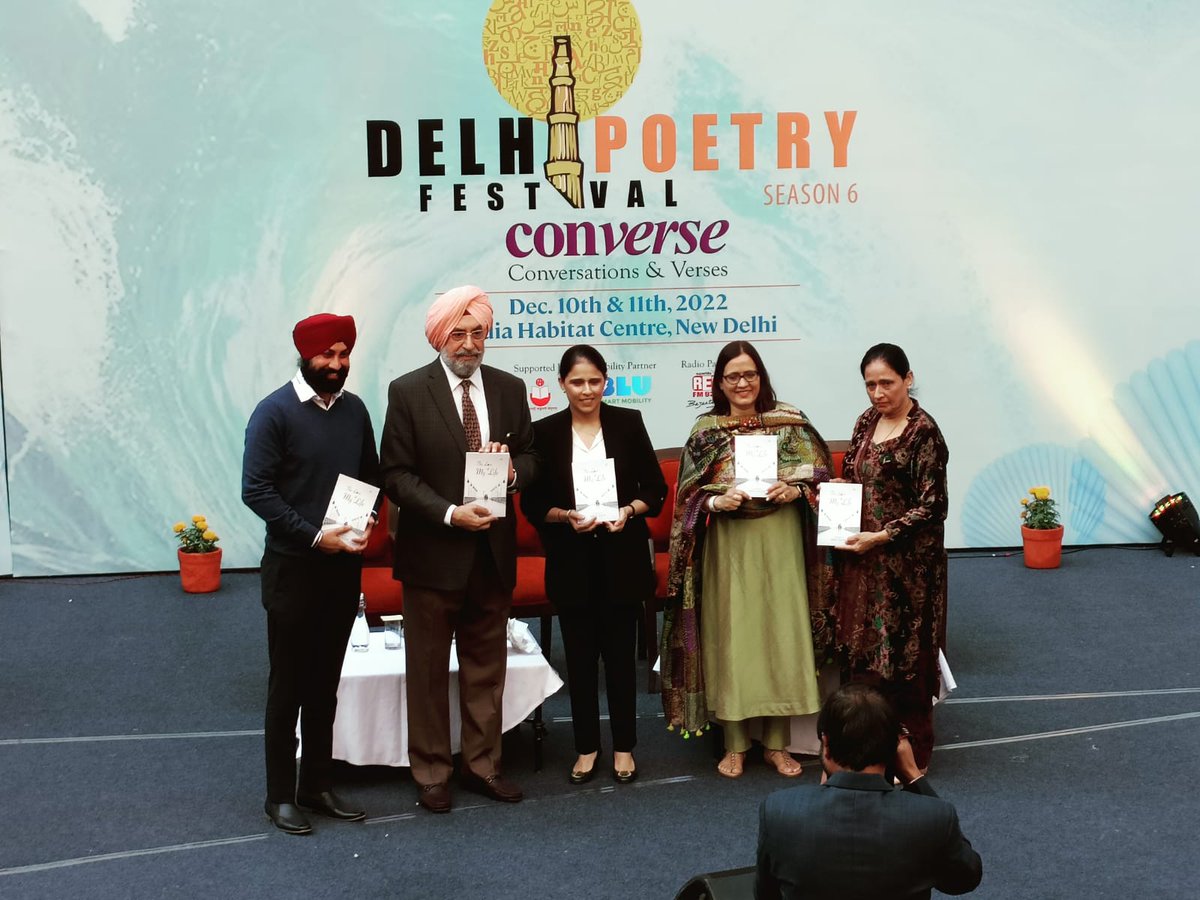 DelhiPoetryFest's tweet photo. DELHI POETRY FESTIVAL REX KARMAVEER POETRY AWARDS & FELLOWSHIP, 2022
DOLLY SINGH, SUMIT SEHGAL, JERONINIO ALMEIDA, EITU VIJ CHOPRA
#DPF6 #delhipoetryfestival https://t.co/WOBQT3qmbS