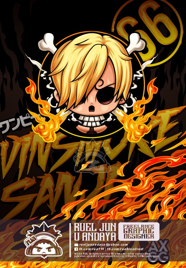 RUAarts118's tweet photo. VINSMOKE SANJI- GERMA 66
Design done for AXGG

#sanji #vinsmoke #germa66 #stealthblack #blackfoot # #onepiece #law #vector https://t.co/UM6xkuCWJF
