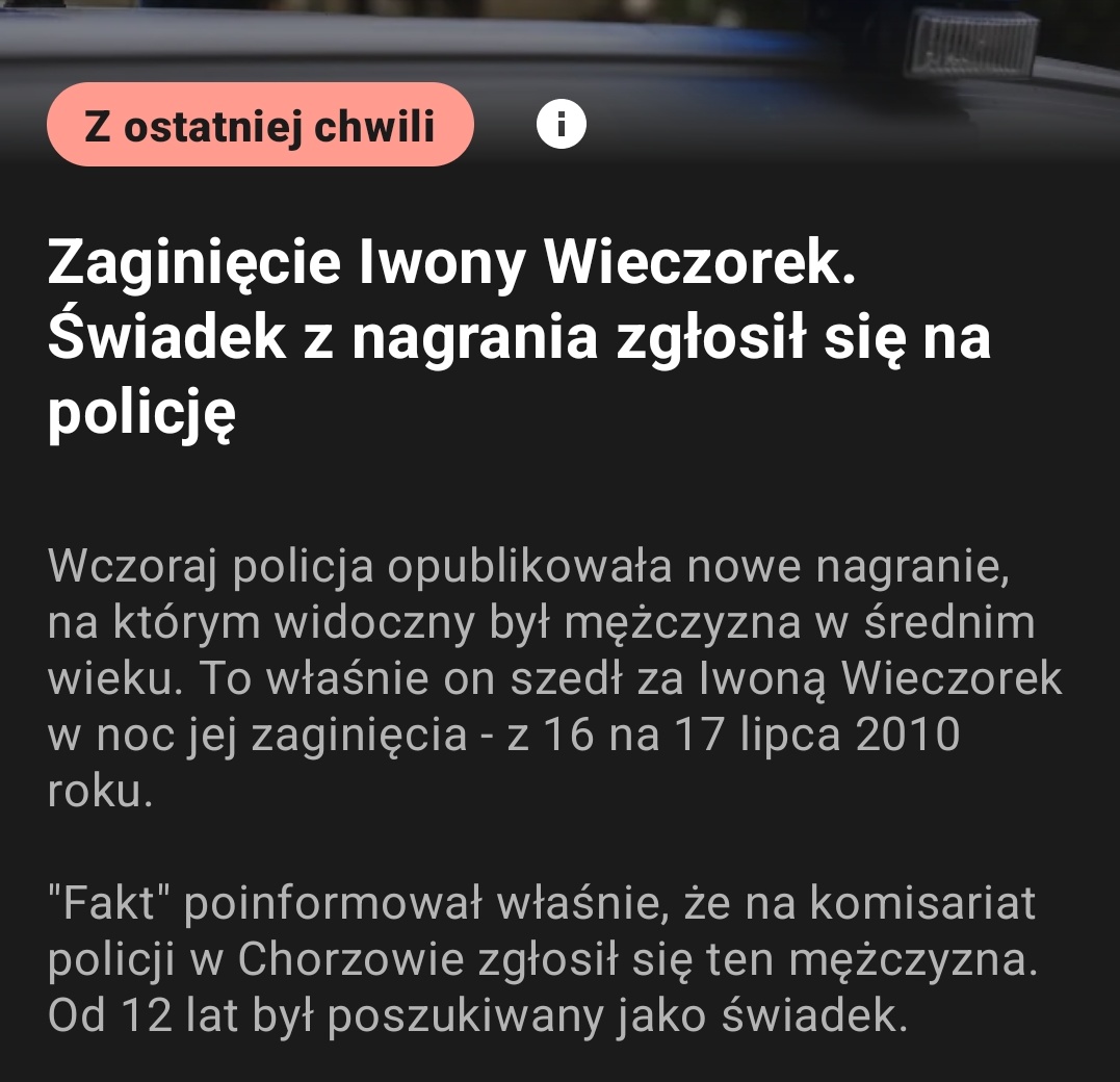 obojetnosc__'s tweet photo. Matko wreszcie sprawa Iwony Wieczorek znowu ruszyła, WRESZCIE https://t.co/WTlUdPF1CF
