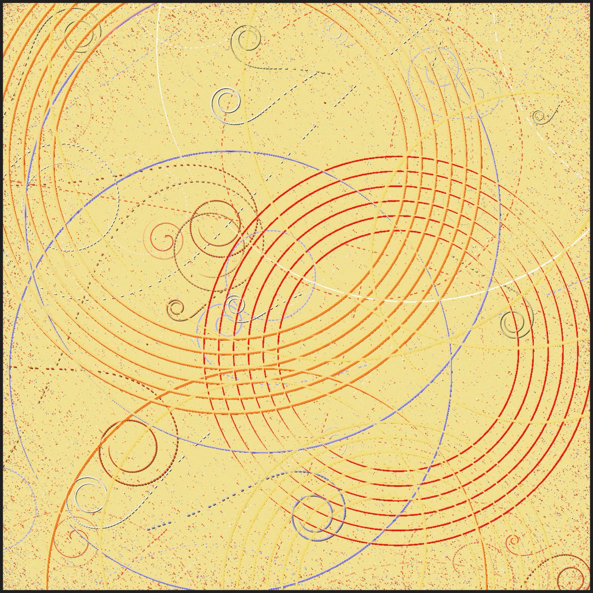 SamuelAnn0924's tweet image. Ballet Mask_Bg03
.
openprocessing.org/sketch/1770818 
.
#p5js #openprocessing #creativecoding #art #artwork #generativeart #dailycoding #digitalart #noiseplanet #abstractart #abstract #particle #Noise #points #line #cirlce