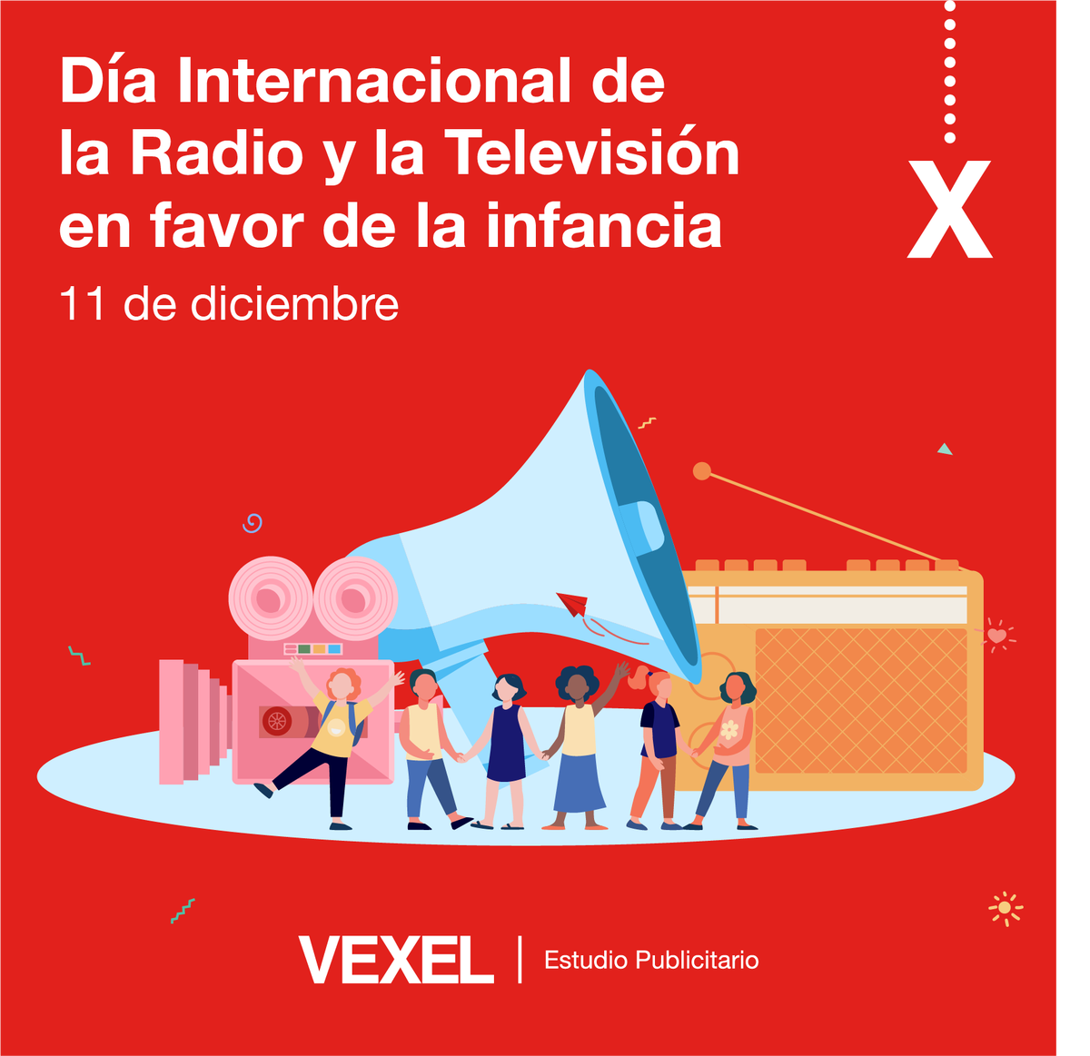 ➡️ Hoy y siempre, démosle a los 𝙣𝙞𝙣̃𝙤𝙨 el protagonismo que se 𝙢𝙚𝙧𝙚𝙘𝙚𝙣 💕 👧👦

Por más 𝙘𝙤𝙣𝙩𝙚𝙣𝙞𝙙𝙤 dedicado a ellos ✅🌐

📻¡Feliz 𝙙𝙞́𝙖 𝙙𝙚 𝙡𝙖 𝙧𝙖𝙙𝙞𝙤 𝙮 𝙡𝙖 𝙩𝙚𝙡𝙚𝙫𝙞𝙨𝙞𝙤́𝙣 𝙚𝙣 𝙛𝙖𝙫𝙤𝙧 𝙙𝙚 𝙡𝙖 𝙞𝙣𝙛𝙖𝙣𝙘𝙞𝙖! 🖥