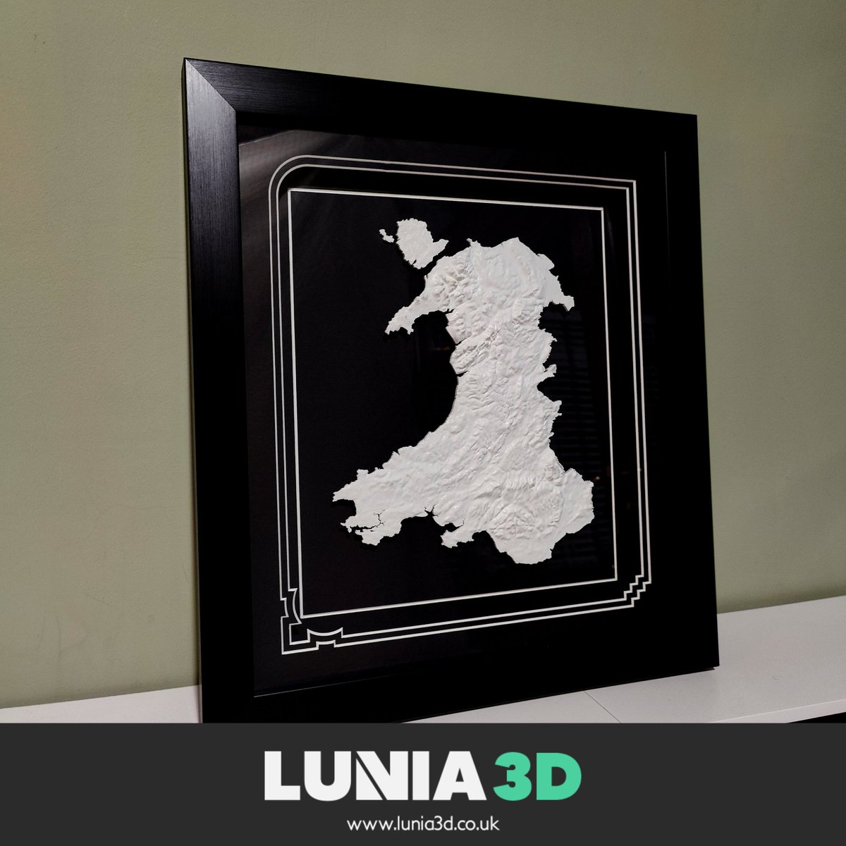 Last minute Christmas Gift? 🎅

Experience the beauty of Wales in 3D with this stunning framed topographical map! 🏴󠁧󠁢󠁷󠁬󠁳󠁿

Available to order via Etsy here:
etsy.com/uk/listing/135…

 #art #artwork #walesonline #walesadventure #welsh #welshart #welshartist #3dprinting