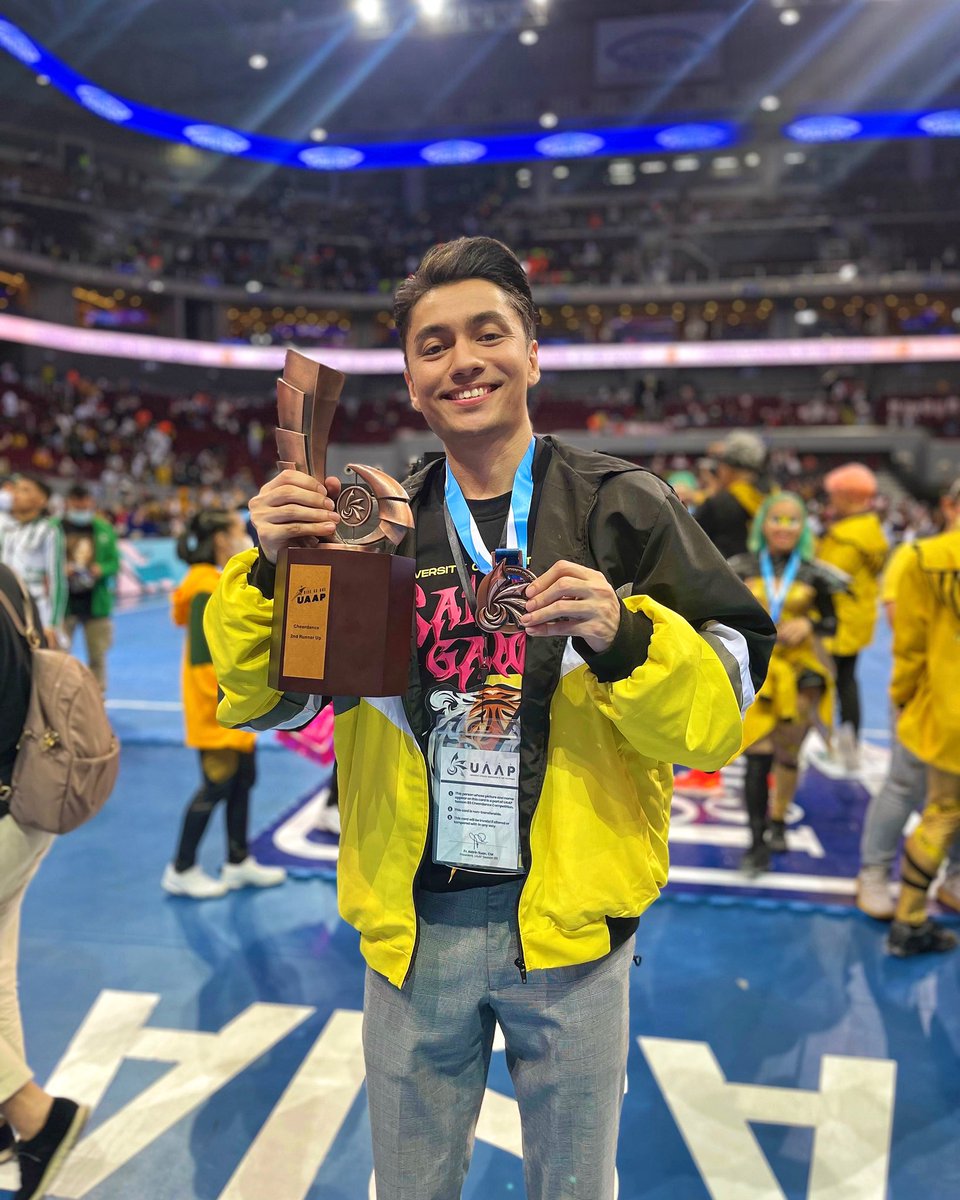 Lord, UST, to everyone who supported and helped us in any possible way, to those who were with us in this UAAP Season 85 journey, this one’s for all of you! Nothing but unending gratitude. Viva Santo Tomas! 🥉🙏🏻🐯💛⚡️#UAAPCDC2022 #PawsUpTigers #jUSTdance