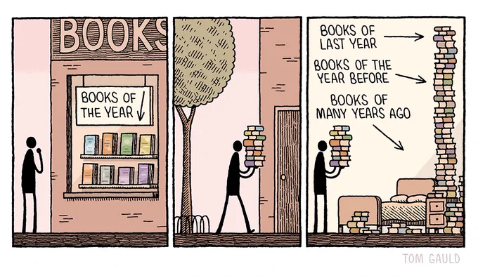 #booksoftheyear for @GdnSaturday / @GdnSaturday 
p.s. my new book of cartoons is out now: https://t.co/t5P3yOqMTv 
