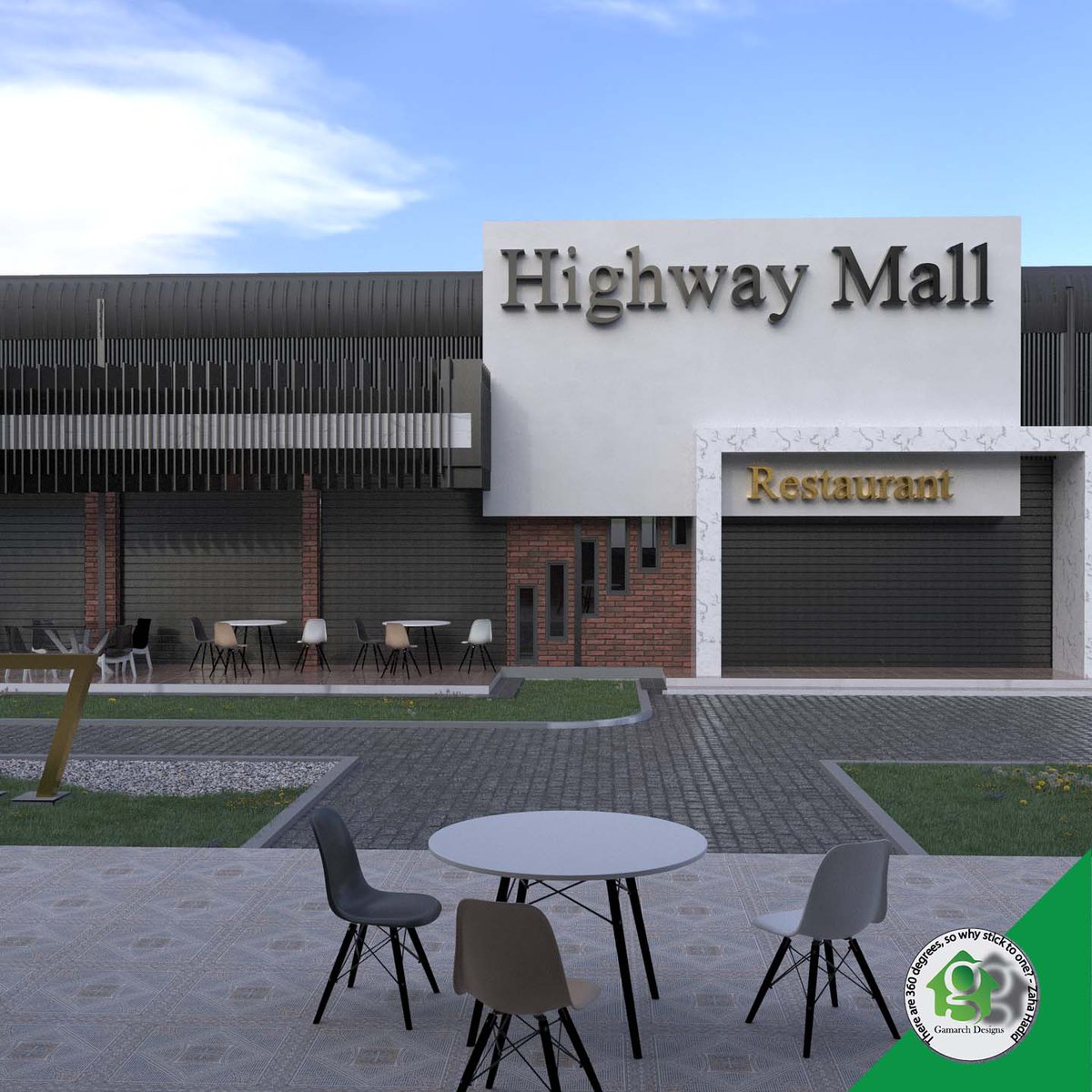 houseplanzw's tweet photo. @iMisred @redmarketsunday #redmarketsunday  🇿🇼3D: Shopping Mall (Portal Frame Structure)
Location: Harare.
Our Completed Modern &amp; Unique Shopping Mall Design in 3D.
The goal was to help the client visualize her dream, to advise her on what's feasible &amp; allowed.
Call:078 262 7941 https://t.co/TcfKVUgMIi