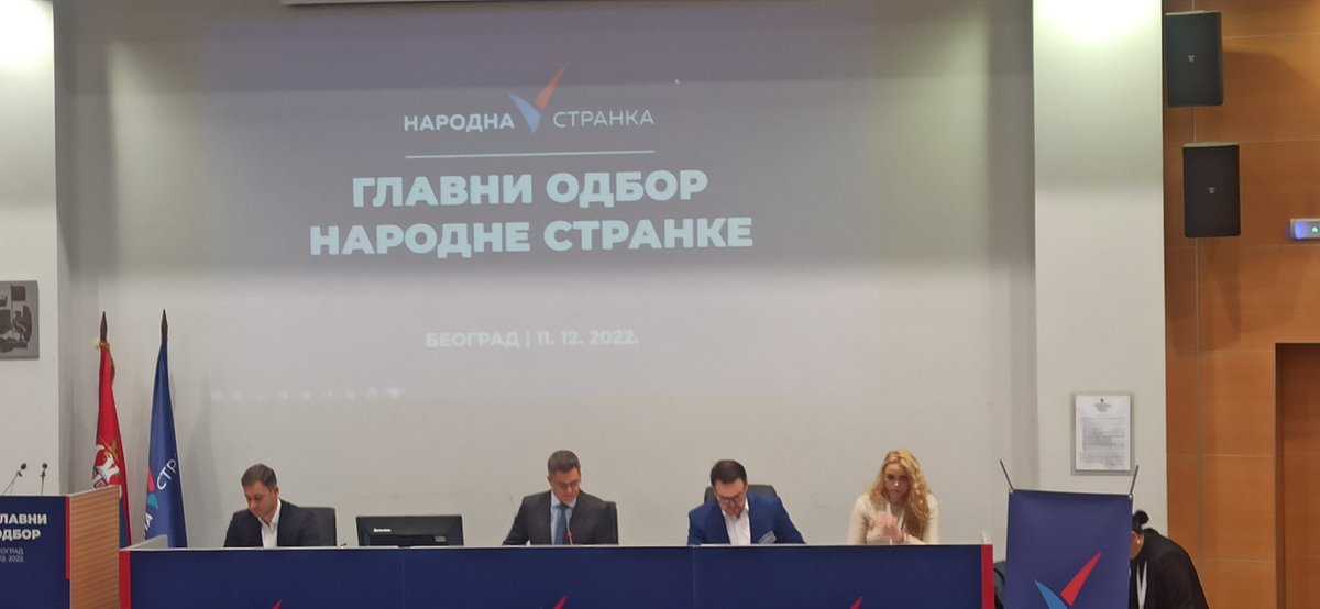 NSObrenovac's tweet photo. 10. sednica Glavnog odbora Narodne stranke. Opstali i jači nego ikada! https://t.co/SnkoNUsUKM