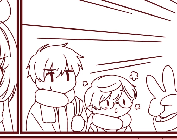 これはかわいく描けたかもしれない桃雪 