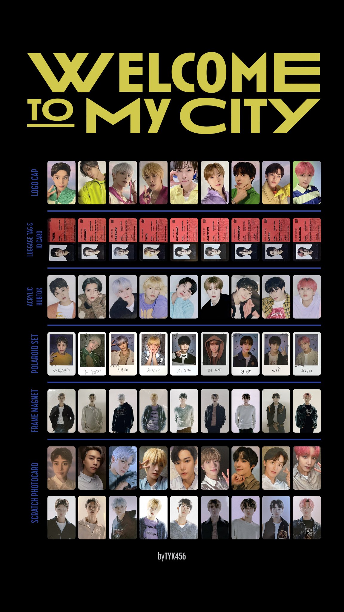 公式 マーク NCT127 トレカ welcome to my city ᷄ɞ•᷅ 🤍 on X: 