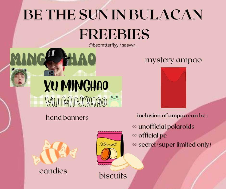 saevvrr_'s tweet photo. Be The Sun Bulacan | BeTS BULACAN freebies

for team labas and team concert ^^ like and rt to share with other carats ><

↳ strictly 1:1
↳ loc: tba / will be randomly given 
↳ limited only
↳ say “palranghae” when claiming 

#BeTheSuninBULACAN #BeTSinBulacan https://t.co/sfnmdn7tYA
