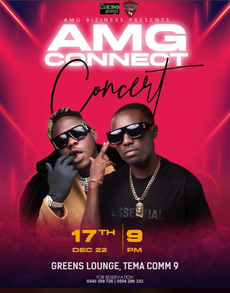TseOfficiele's tweet photo. This one will come on live @the @greens_Lounge at Comm 9, Tema on Dec 17, 2023 at 21H00. 

#AMGConnectConcert #AMGBizness @CrissWaddle https://t.co/Pz5uxpjhcw