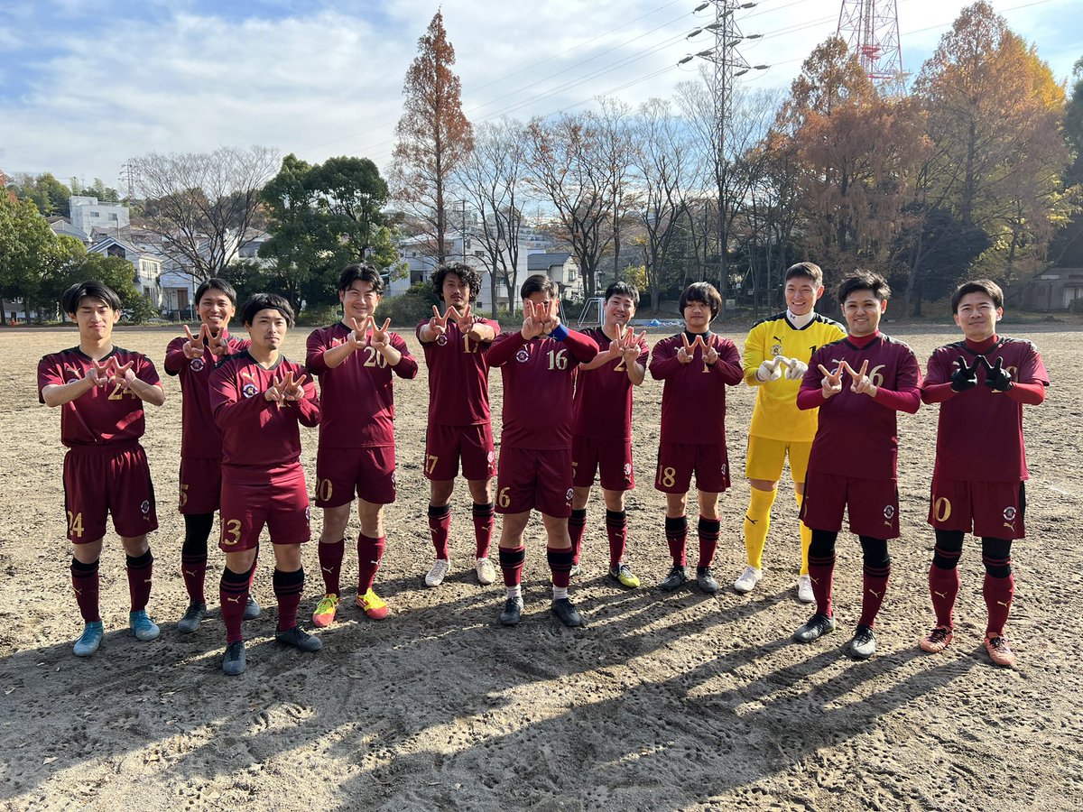 PhalanxSc's tweet photo. 【Game Log】
新体連2部 第7節
12/11 10:55〜
vs FC緑
3-1(北川、神戸、立石:PK) https://t.co/gWiqXcwWTp