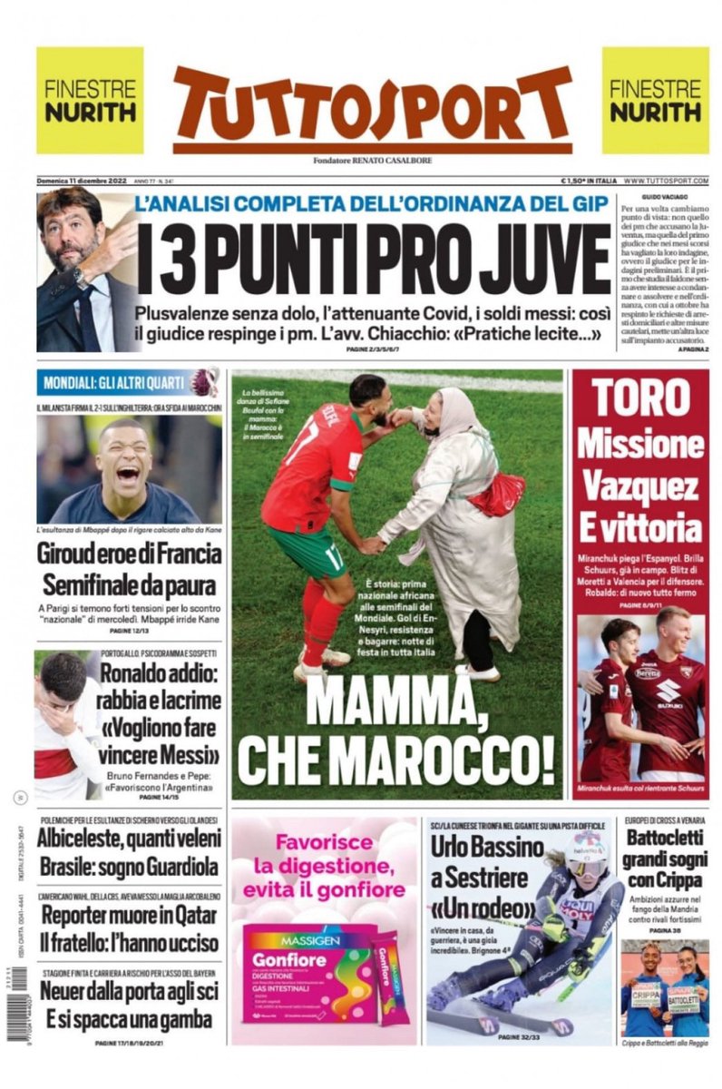 Maurizio Pistocchi on Twitter &quot;PrimePagine 11dicembre Attenuanti&quot;