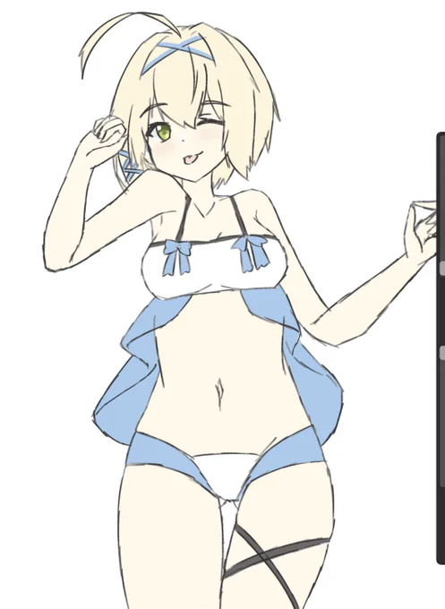 仕上げるモチベなし… 