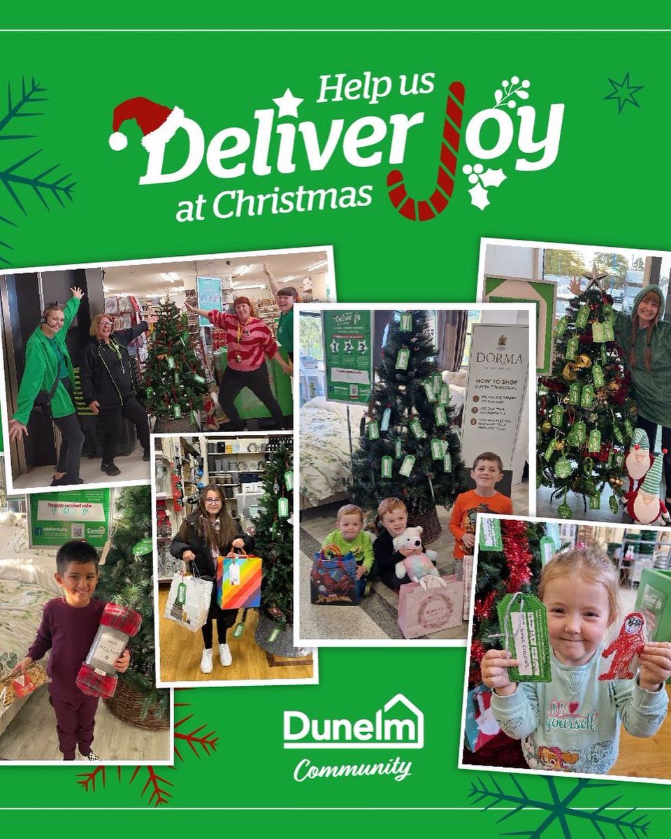 MollysGift6's tweet photo. 💚🎁“DELIVERING JOY”🎁💚

This year we have partnered with @DunelmUK to deliver joy 💚

Dunelm Head Office Staff in Leicester purchased gifts for all of our grant recipients &amp; #HAF2022 children 🙏🏼

Thank you so much @dunelmuk &amp; @emgunn7 for making it happen!

#ToHelpEveryoneSmile https://t.co/fjLP0C8ixg