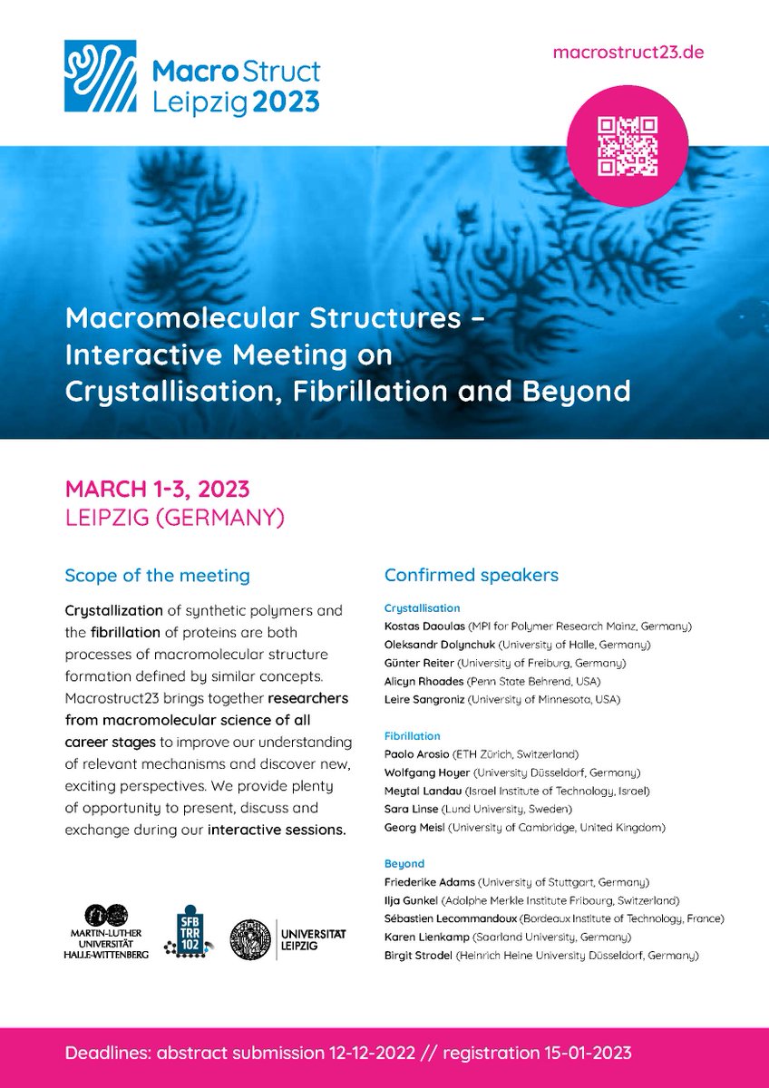 MacroStructLeipzig2023 (@structmacro) on Twitter photo Meytal Landau, from Israel Institute of Technology, will give a talk on virulent and antimicrobial amyloids in infections and neurodegeneration at MacroStruct23. More info:macrostruct23.de/invited-talks/… Don't miss it! Open for registration and abstracts! <a href="/LandauMeytal/">Meytal Landau</a> <a href="/TechnionLive/">Technion Israel</a> Meytal Landau, from Israel Institute of Technology, will give a talk on virulent and antimicrobial amyloids in infections and neurodegeneration at MacroStruct23. More info:macrostruct23.de/invited-talks/… Don't miss it! Open for registration and abstracts! <a href="/LandauMeytal/">Meytal Landau</a> <a href="/TechnionLive/">Technion Israel</a>