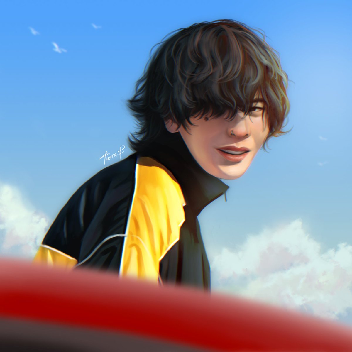 TierraFirth's tweet photo. Re-upload this and deleted my previous post because there's a part that I fixed
.
.
#米津玄師 #kenshiyonezu #KICKBACK #digitalpainting https://t.co/Q3gULEtrdE
