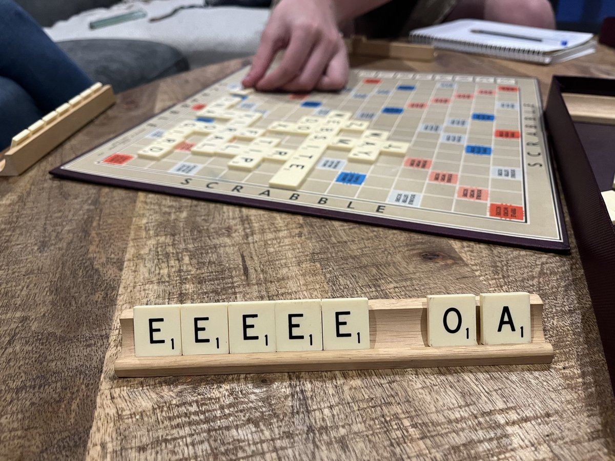 stevefuery's tweet photo. And this is why I don’t play #Scrabble. https://t.co/5Z660T61HN