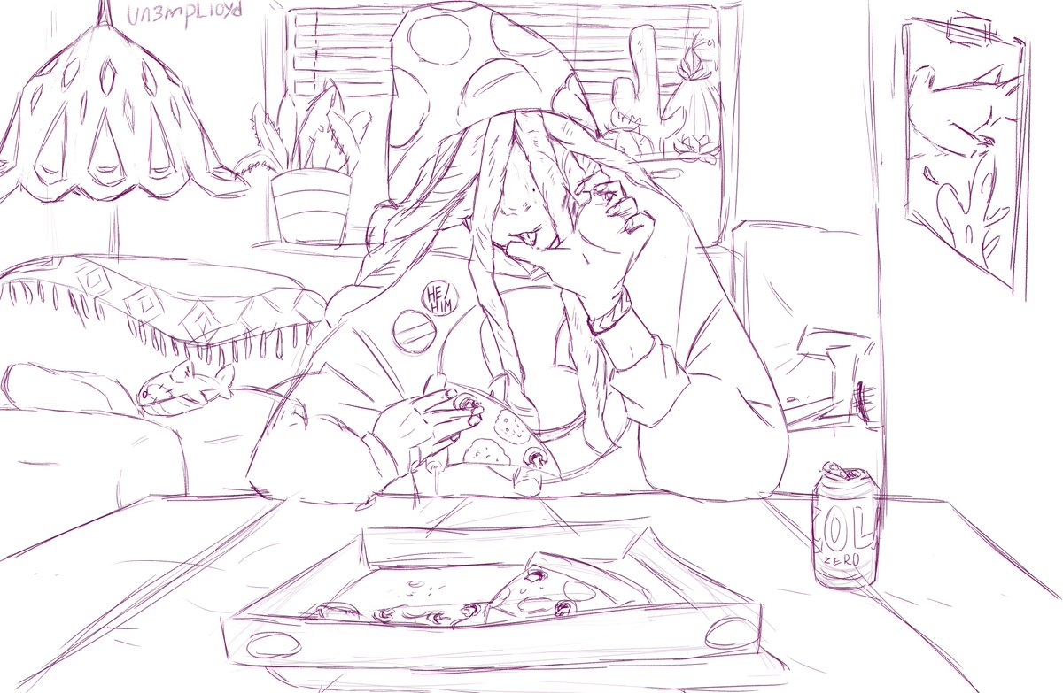 Un3mplloyd's tweet photo. Wip, had to get some background practice
 #art https://t.co/gqQPDmP2pq