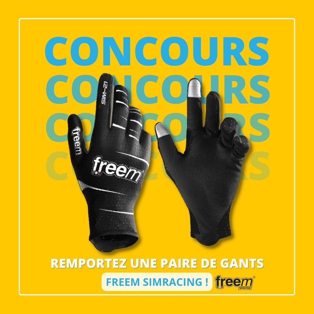idreau_'s tweet photo. On vous fait gagner une paire de gants Sim-Racing de chez @FreemSimracing dans le cadre du live caritatif de cette après-midi pour DMLHT !

Pour participer:
👉RT le tweet
👉Follow @Dessine_moi_LHT + @idreau_
👉Tag 1 pote dans les réponses

TAS demain (le 13 dec) ! Bonne chance🍀 https://t.co/P0x1Jjdj4D