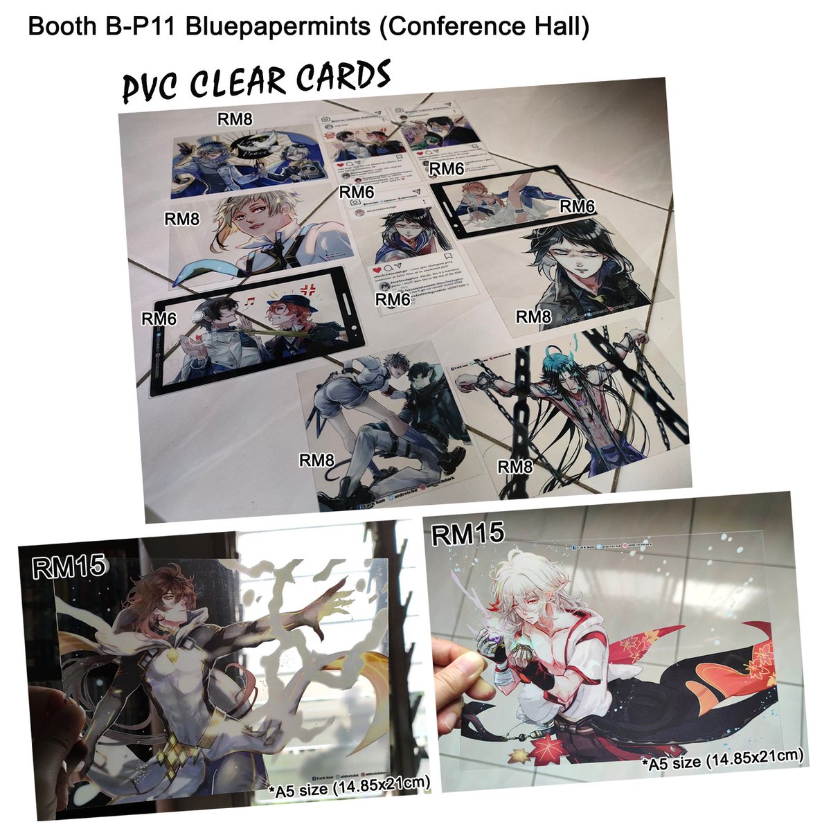 Comic Fiesta catalogue Part 3
Settle all the prints first. Next is the Genshin fancomic that kept getting mistaken as an artbook and the gold foil clear PET washitapes!
Booth B-P11 Bluepapermints (Level 3, Conference Hall)
#comicfiesta2022 #comicfiesta #cf2022 #genshinimpact