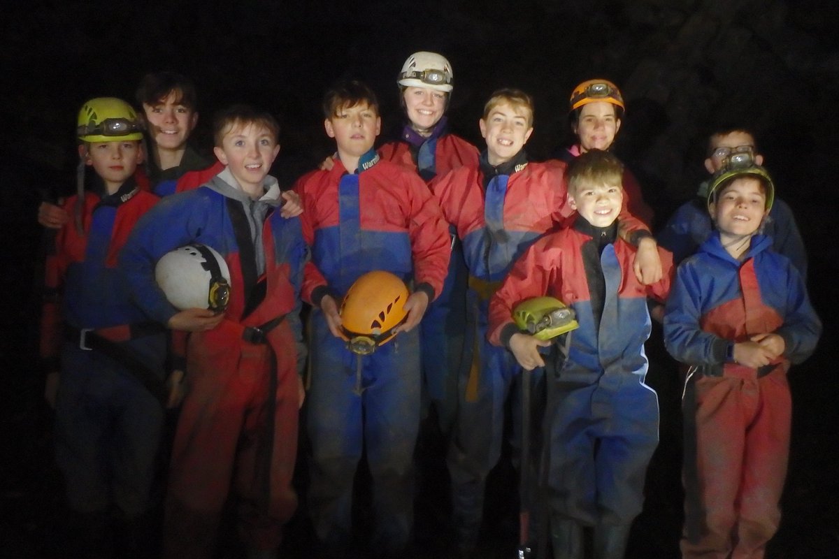 Another fantastic trip courtesy of Swindon Scout Caving Team - thank you ! #Caving #SkillsForLife #BePrepared #Scouts #iscout #Scouting